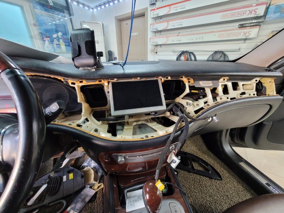 청주 제네시스BH  매직카모바일 스마트폰원격시동 순정네비게이션교체 카나로 X플러스 안드로이드네비게이션 매립 청주안드로이드 / 청주, 세종, 천안