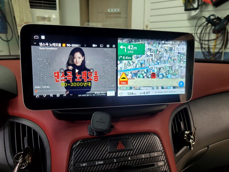 제네시스쿠페 구형 카나로X플러스12.3안드로이드올인원시공 경북구미에서 방문해주셨습니다. 핸들리리모콘호환 공조이동 / 청주, 세종, 천안