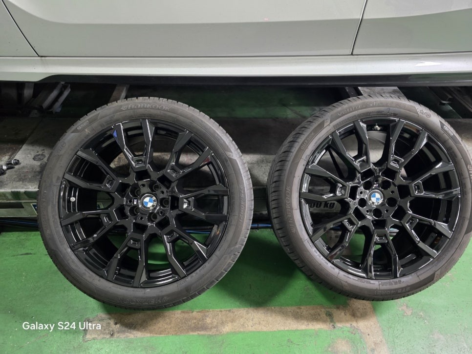 대구 자동차 휠복원 휠도색 휠수리 - [BMW X6 순정 21인치 블랙유 휠복원] 대구 자동차 휠 / 대구 동구 동호동