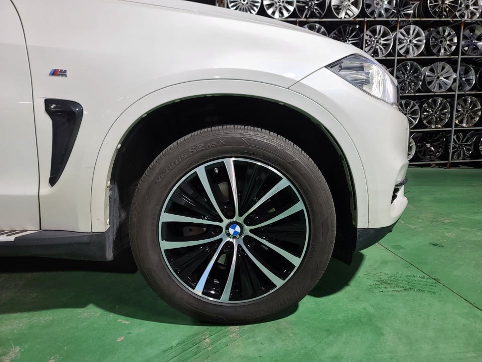 대구 자동차 휠수리-[BMW X5 순정휠 블랙유광 다이아몬드컷팅 휠도색]휠복원/대구 자동차 휠