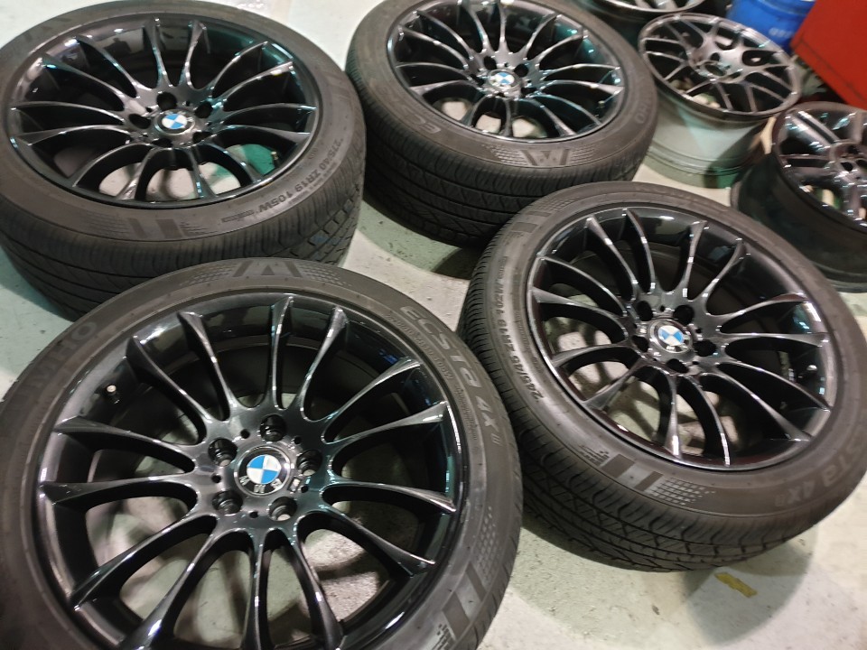 대구 휠수리-[BMW7 순정휠 건메탈 색상 휠복원]휠도색, 대구 자동차 휠 / 대구 동구 동호동