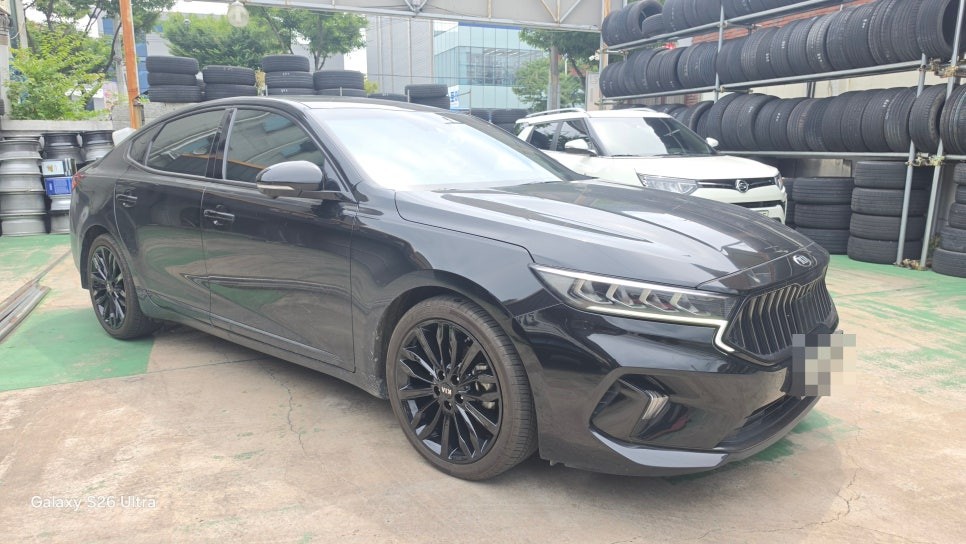 대구 자동차 휠복원 휠도색 휠수리 - [KIA K7 순정 19인치 블랙유광 휠복원] 대구 자동차 휠 / 대구 동구 동호동