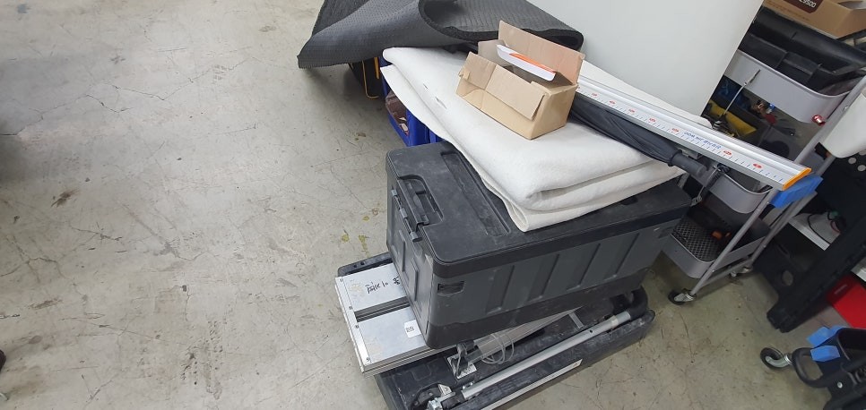 렉스턴스포츠 쿨맨 적재함 체크판 플레이트 시공 / 시흥, 매화, 은