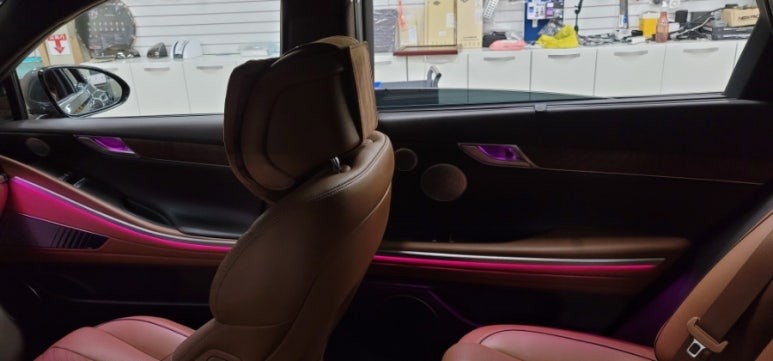 제네시스 G80(RG3) 엠비언트 왜 진작에 이렇게 안하셨어요? 제발 중복투자는 그만!!! / 대구,구미