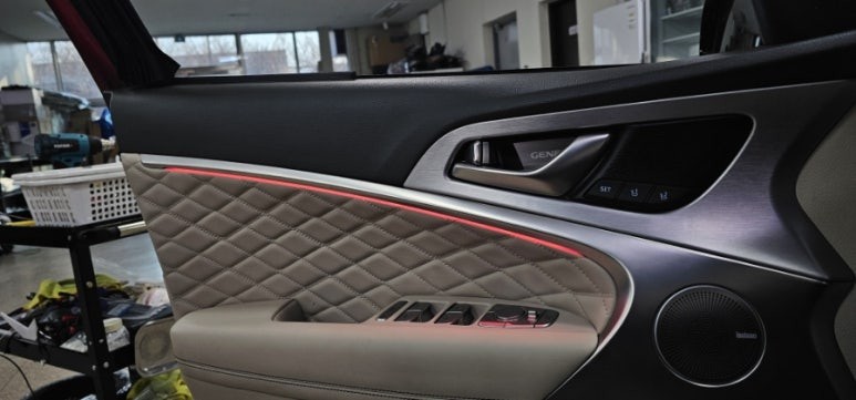 제네시스 G70 엠비언트 비노출시공이 진리지! / 대구,구미