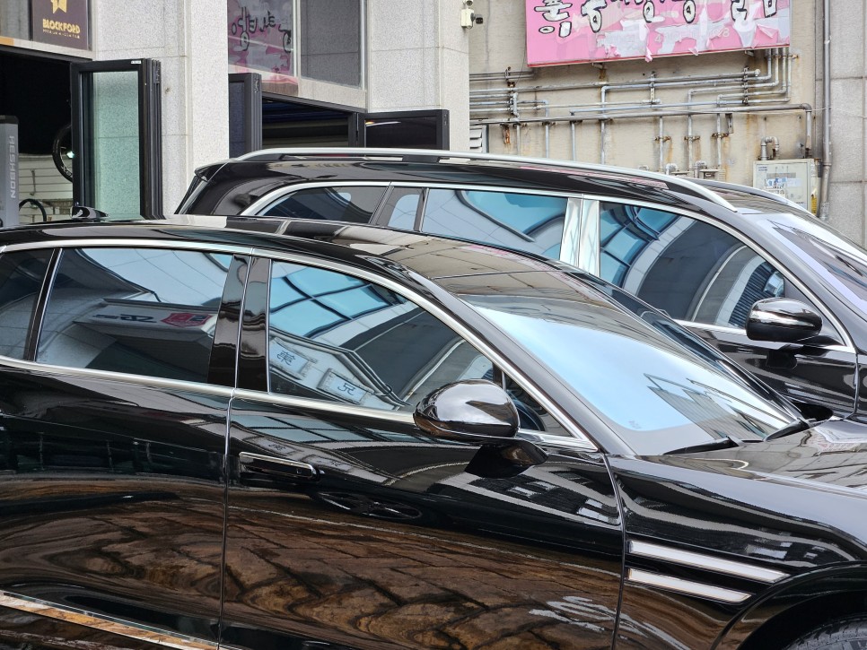 블락포디 스카이블루 썬팅 색깔 살펴보기 모음 및 스팩 / 벤츠 GLS, 제니시스 G90, 기아 레이 / 안산,시흥,화성