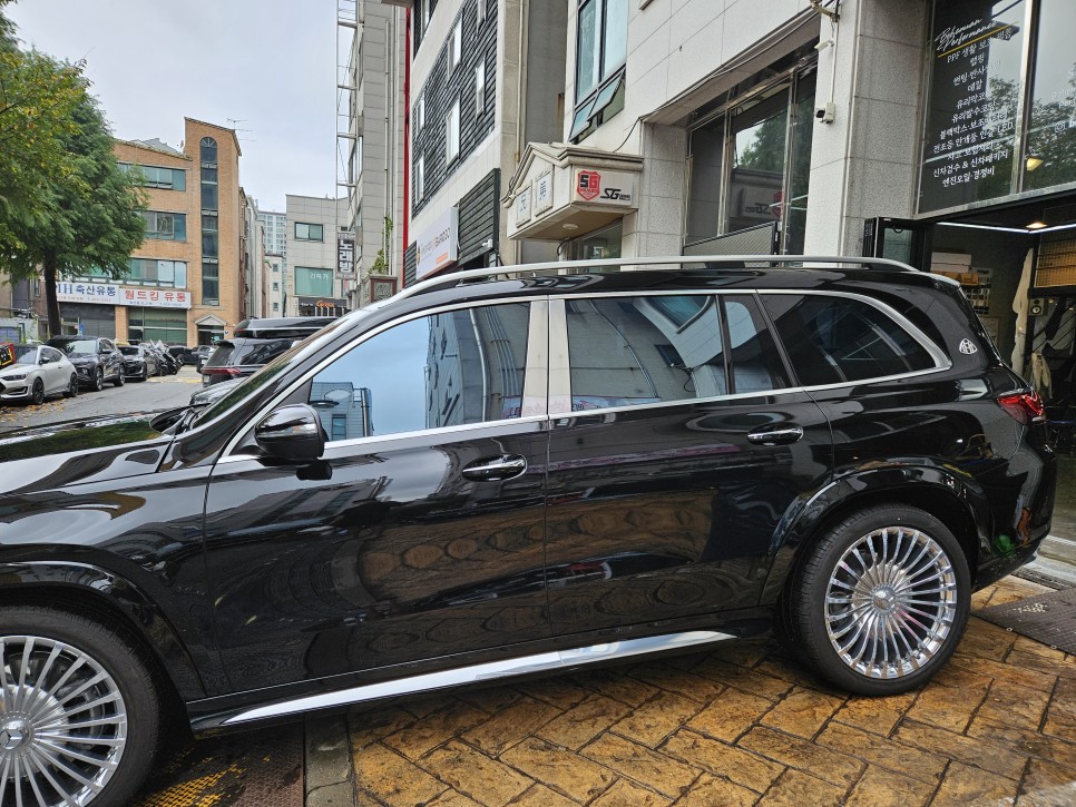 블락포디 스카이블루 썬팅 색깔 살펴보기 모음 및 스팩 / 벤츠 GLS, 제니시스 G90, 기아 레이 / 안산,시흥,화성