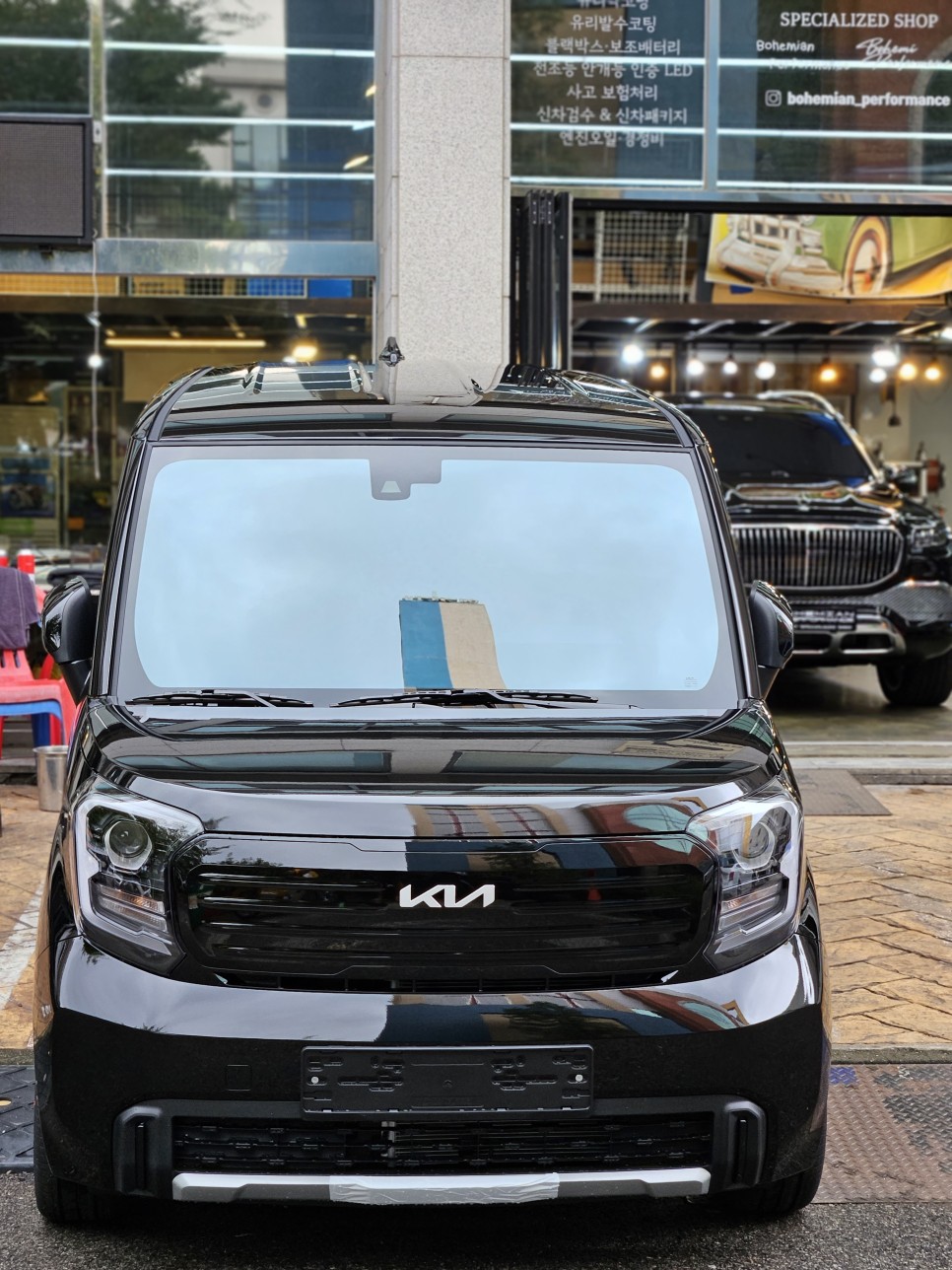 블락포디 스카이블루 썬팅 색깔 살펴보기 모음 및 스팩 / 벤츠 GLS, 제니시스 G90, 기아 레이 / 안산,시흥,화성