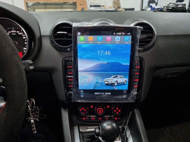 아우디 TT 안드로이드올인원 해외직구 상품설치 천안 아산 평택 청주 세종 튜닝바이해리