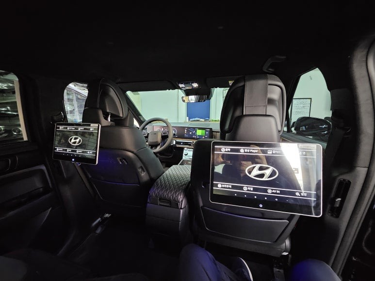 싼타페 MX5 안드로이드 리어모니터 노바X13PRO 천안 아산 평택 청주 세종 튜니바이해리