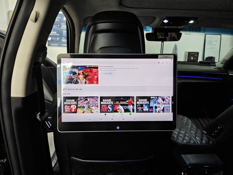 K8 하이브리드 안드로이드 리어모니터 순정형브라켓 노바X13 천안 아산 평택 청주 세종 튜닝바이해리