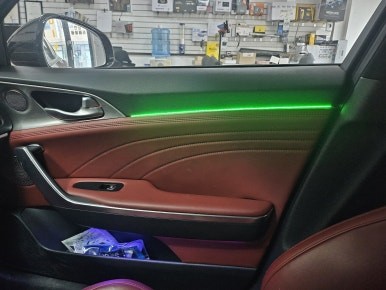 스팅어 엠비언트 무드등 LED튜닝 천안 아산 평택 청주 세종 튜닝바이해리