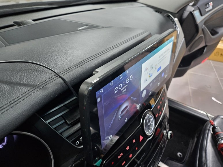 더뉴K7 하이브리드 12.3인치 안드로이드올인원 순정어라운드뷰 연동 천안 아산 평택 청주 세종 튜닝바이해리