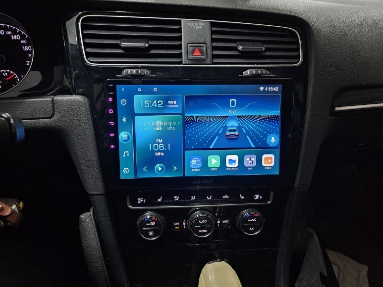 폭스바겐 골프 7세대 안드로이드올인원 천안 아산 평택 청주 세종 튜닝바이해리