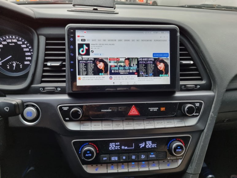 쏘나타뉴라이즈 안드로이드올인원 어라운드뷰 360도스카이뷰 천안 아산 평택 청주 세종 튜닝바이해리