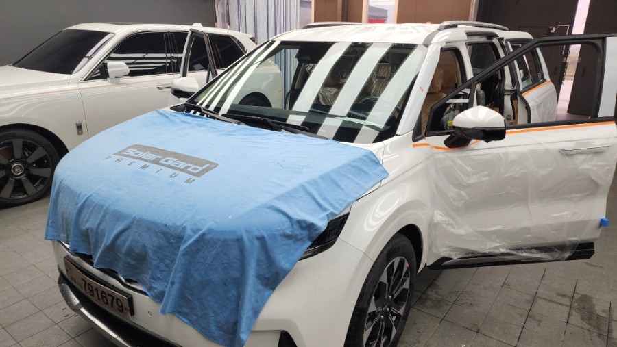 기아 카니발  솔라가드THELX 퀀텀으로  일산신차패키지 시공후기 / 경기 고양