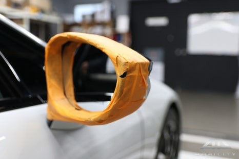[광각미러] 시야가 넓어지는 광각미러 시공 BMW i8