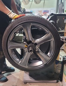 제네시스G80 구미 휠 복원 / 경상북도 칠곡군