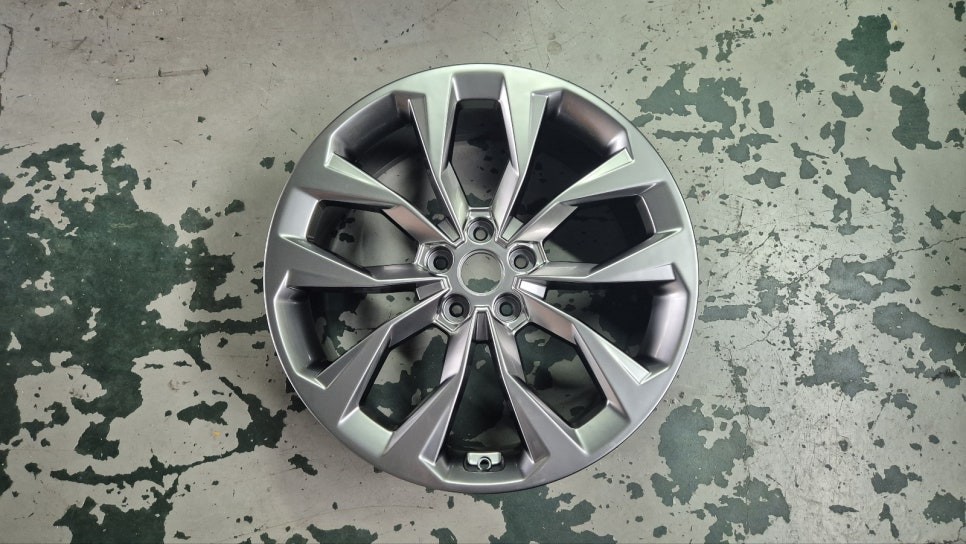 기아 쏘렌토 20인치 스파터링휠 1개 복원  청주휠복원  청주휠수리  청주 휠복원 / 청주시 서원구