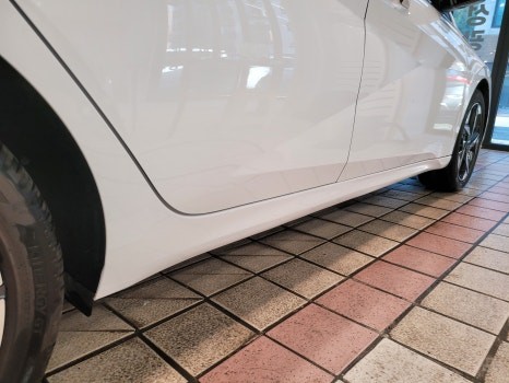 광명 외형복원 아반떼CN7 찌그러진 사이드실 판금도색으로 완벽복원 / 광명시 일직동