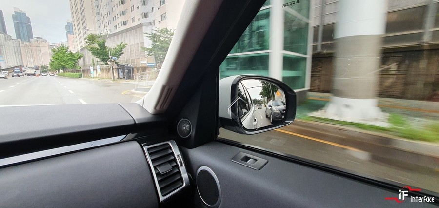 랜드로버 디스커버리5 사고위험율 줄여줄 BSA 측후방경보기 와이드미러 이정도면 안전해^^ / 부산 남구