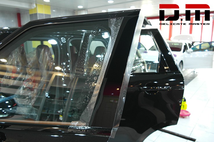 [디엠][자동차멀티샵][대구ppf보호필름전문] 랜드로버 레인지로버 전체ppf보호필름시공 + 썬팅 + 블랙박스 시공 / 대구 수성구