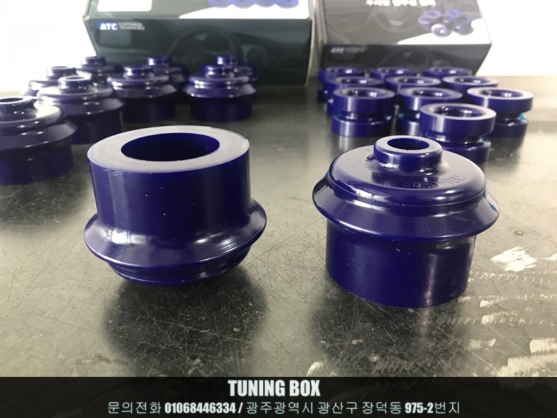 렉스턴W 아트라스 우레탄 상/하 탑부싱 젤리 장착[광주 튜닝박스] / 광산구 장덕동