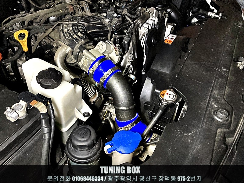 모하비 인터쿨러 IN&OUT 알루미늄 파이프 튜닝[광주 튜닝박스] / 광산구 장덕동