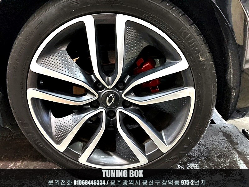 SM6 MRG 가변배기/순정 프론트,사이드,리어 에어댐 바디킷 풀세트 장착[광주 튜닝박스] / 광산구 장덕동