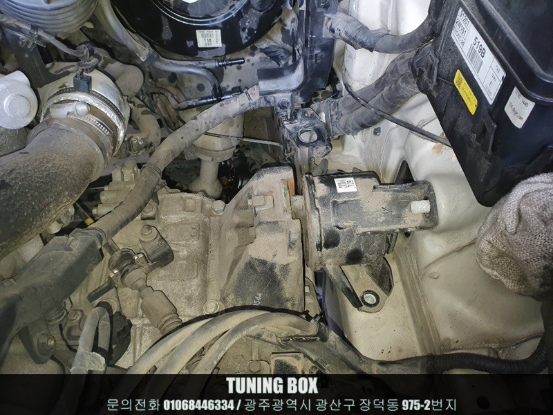 싼타페DM 연료필터/미미 세트/겉벨트 세트 교체[광주 튜닝박스] / 광산구 장덕동
