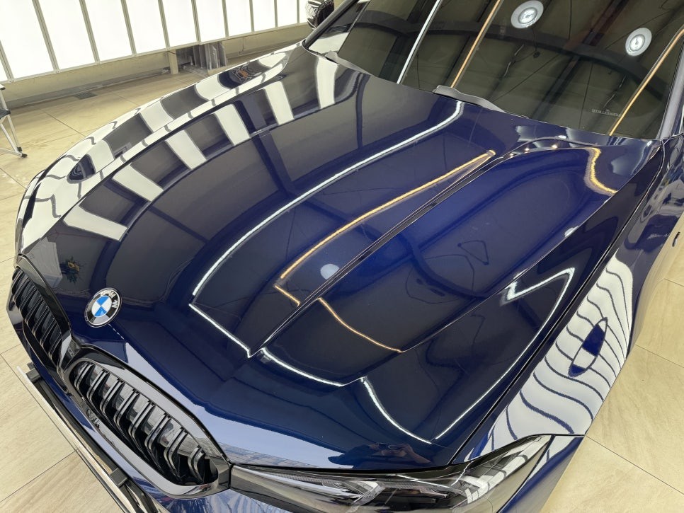 부산랩핑 BMW320I 투어링 스모그,본넷,생팩5종 PPF / 부산 사상구