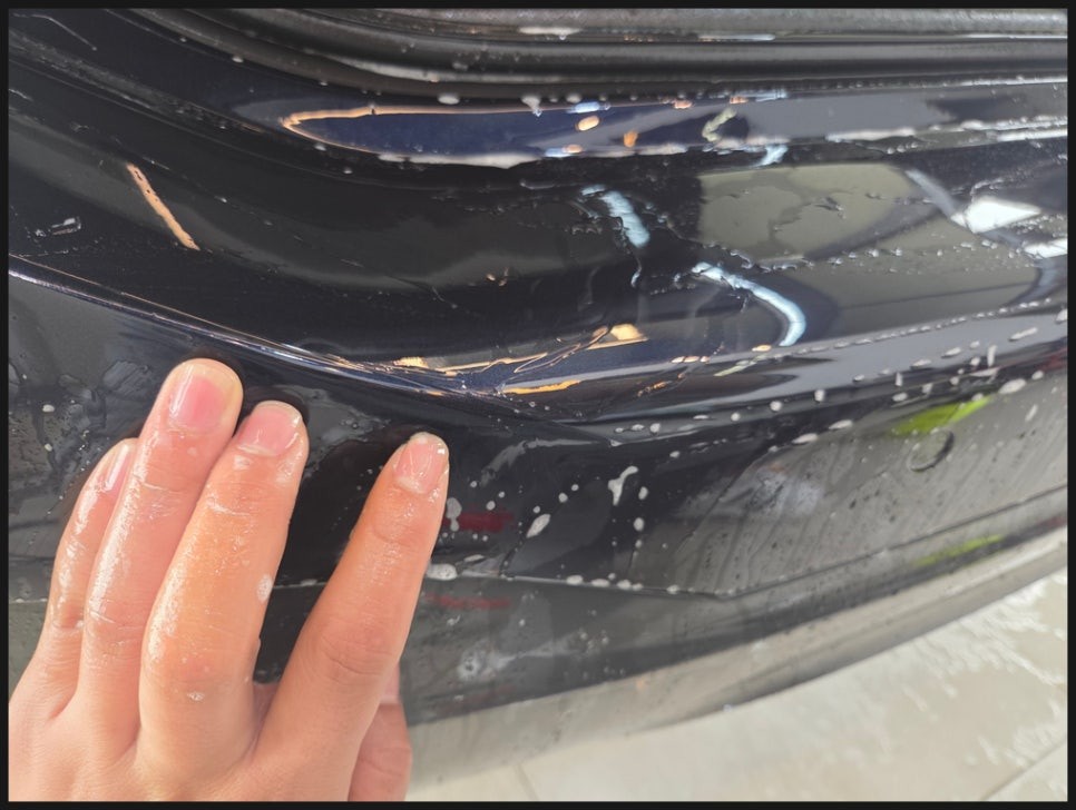 부산 BMW 6GT 크롬죽이기와 PPF 작업을 통해 한 번에 해결 / 부산 사상구