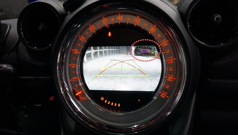 미니 컨트리맨 후방카메라 / 경기 과천