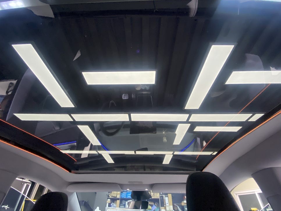 테슬라 주니퍼 전동 선쉐이드 / 경기 과천