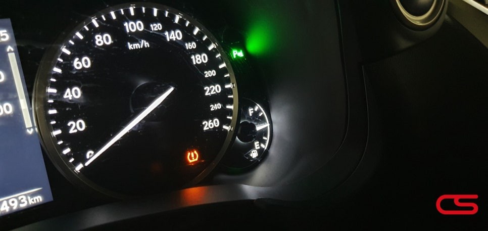 렉서스 NX300h 타이어공기압모니터링시스템 TPMS 계기판 활성화 / 경기 구리