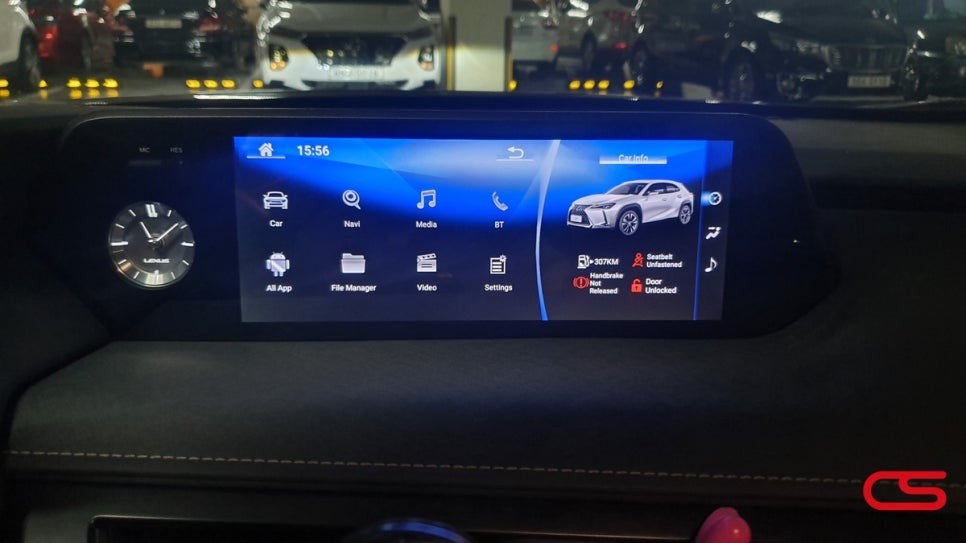 렉서스 UX250h 안드로이드 10.25 모니터 장착! ECM 룸미러 하이패스 AP600 장착!! 사이드미러 락폴딩 장착!!! / 경기 구리