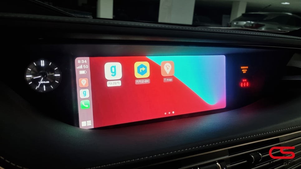 렉서스 LS 애플 카플레이 시공 및 리어모니터 장착! 운전자와 동승자를 모두 만족시켜 줍니다^^ / 경기 구리