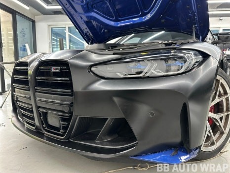 BMW M3 전체랩핑 3M 사틴블랙 시공! / 화성,수원,오산
