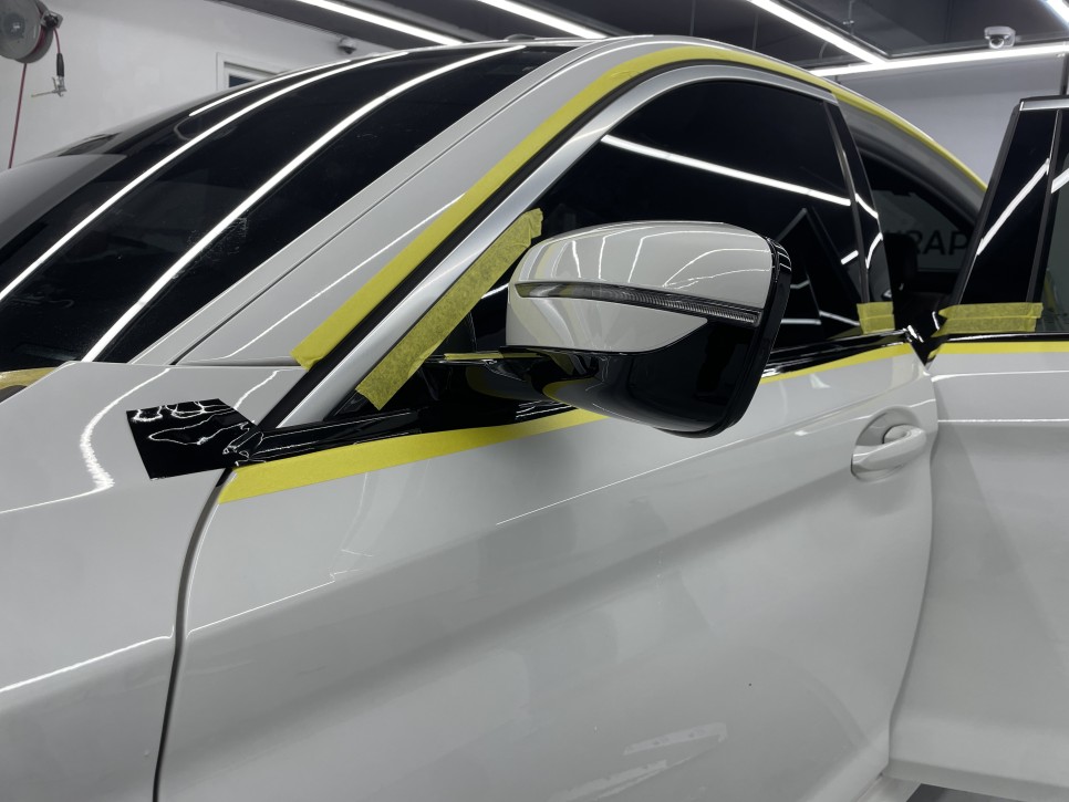 오산랩핑 BMW520I 전체크롬딜리트+생활보호패키지PPF 시공 / 화성,수원,오산
