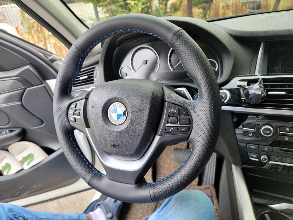 핸들튜닝 / 핸들가죽교체 / BMW / X3 / 용인 기흥구