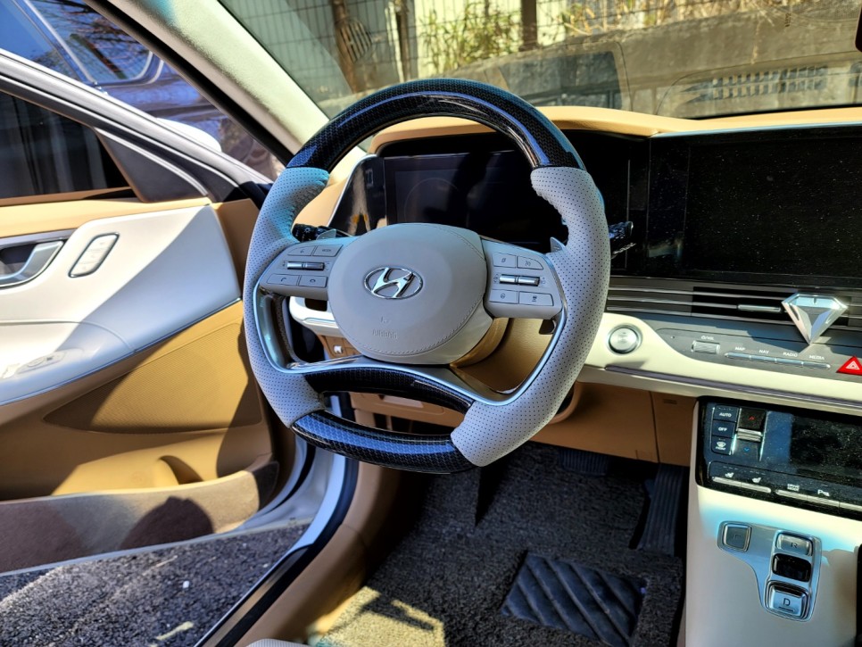 수전사카본 디컷핸들 / 현대 / 더 뉴 그랜저 / 용인 기흥구