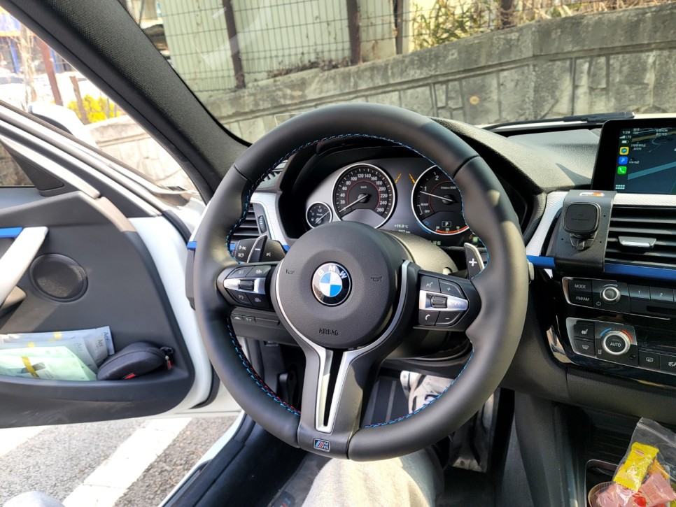 핸들가죽교체 / BMW / M핸들 / 용인 기흥구