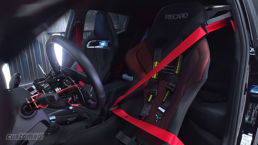 벨N 빨간맛! 파이어리 레드 안전벨트 컬러체인지 [벨로스터N 커스텀벨트 _커스텀매드] #컬러안전벨트 #컬러벨트 #안전벨트튜닝 #서울경기자동차튜닝샵 #벨트교체 #업체추천 / 부산 기장경기 광주시 문형동