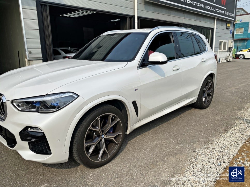 BMW G05 X5 40i 741M 다이아몬드 컷팅 휠수리 휠복원