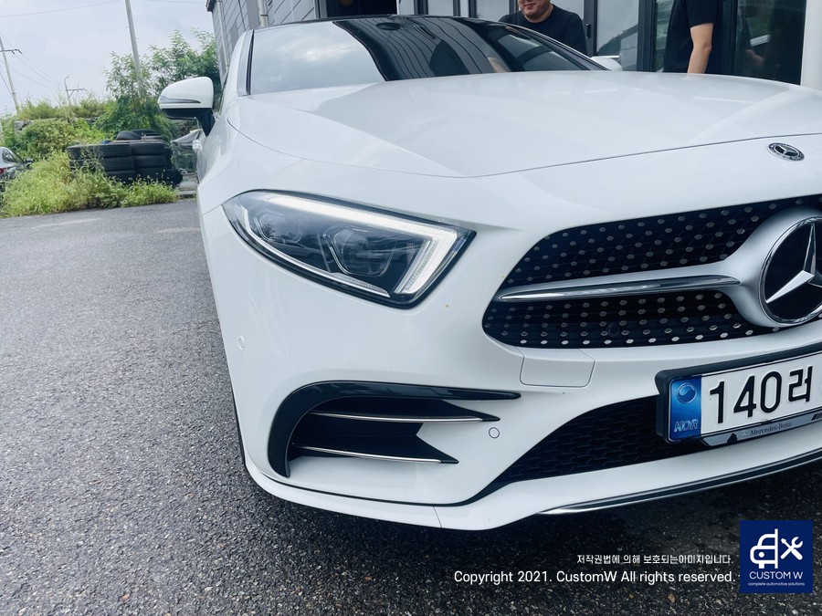 메르세데스 벤츠 CLS300D C257 멀티빔라이트 업그레이드. / 용인 처인구