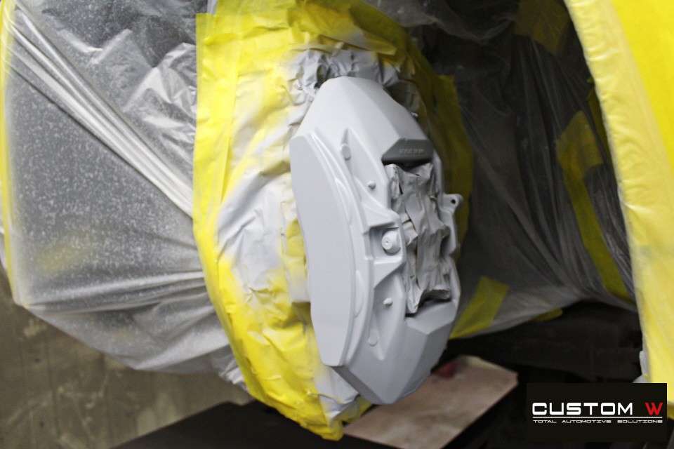 벤츠 CLS53 AMG 카본 세라믹 골드 캘리퍼 도색