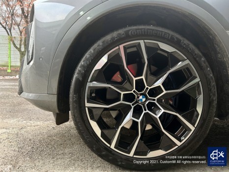 캠핑 / 차박 하고 싶은 BMW X7 휠 상처 수리 후, 다이아몬드 컷팅 휠복원 / 용인 처인구