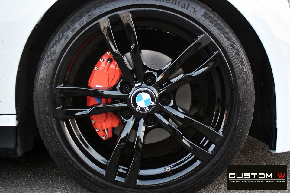 BMW E90 320d 441M 휠 상처 수리 후 블랙유광 휠도색 / 용인 처인구