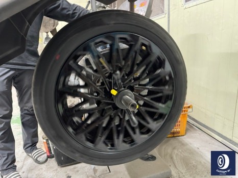 신형 팰리세이드 신차 출고 작업 / 21인치 휠 하이그로시 블랙 (검정 유광) 휠도색 / 용인 처인구