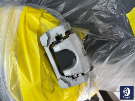 토요타 시에나 블랙 유광 휠도색 + 부식 제거 후, 레드 캘리퍼 도색_! / 용인 처인구